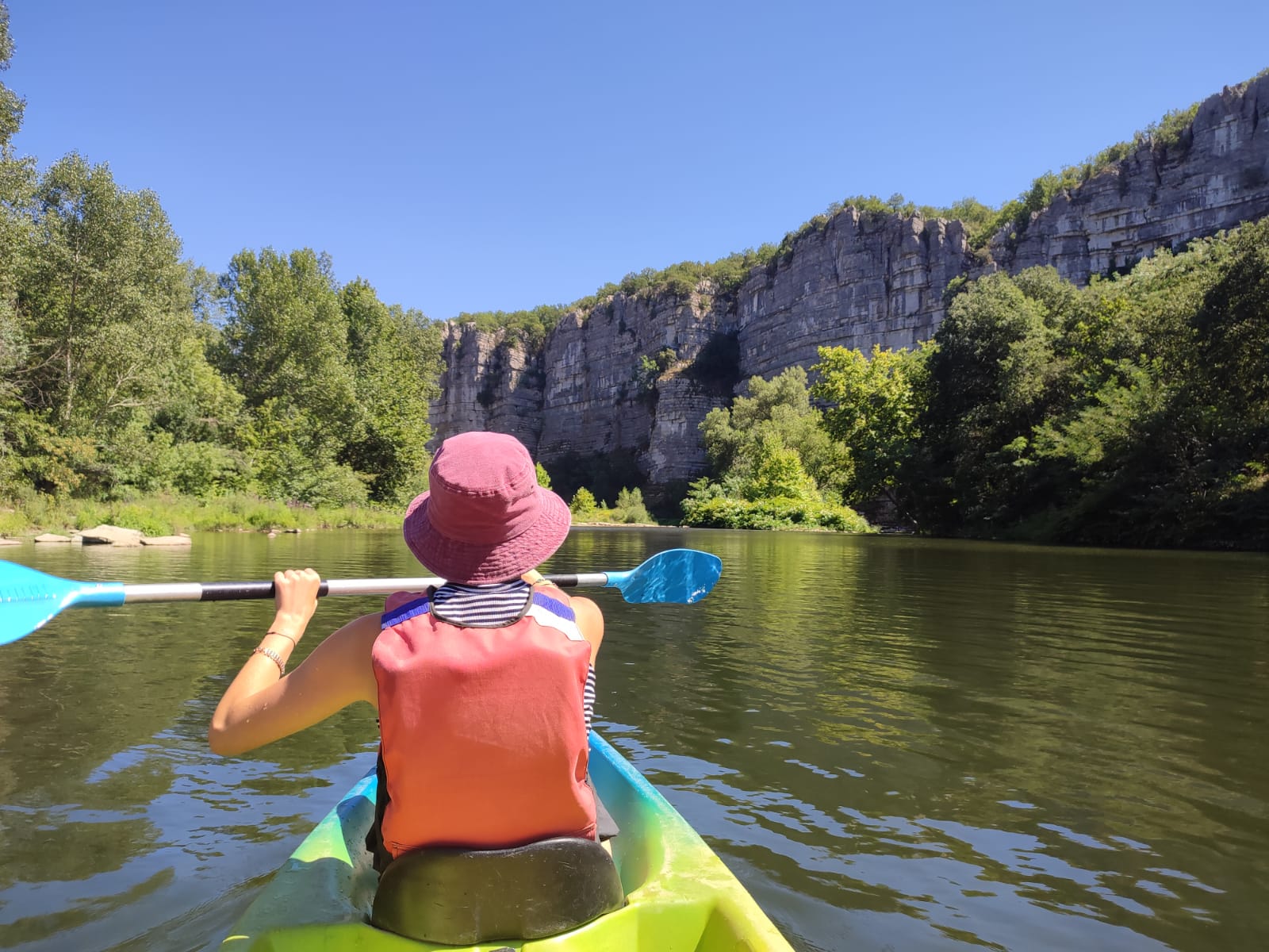 Canoë Chassezac