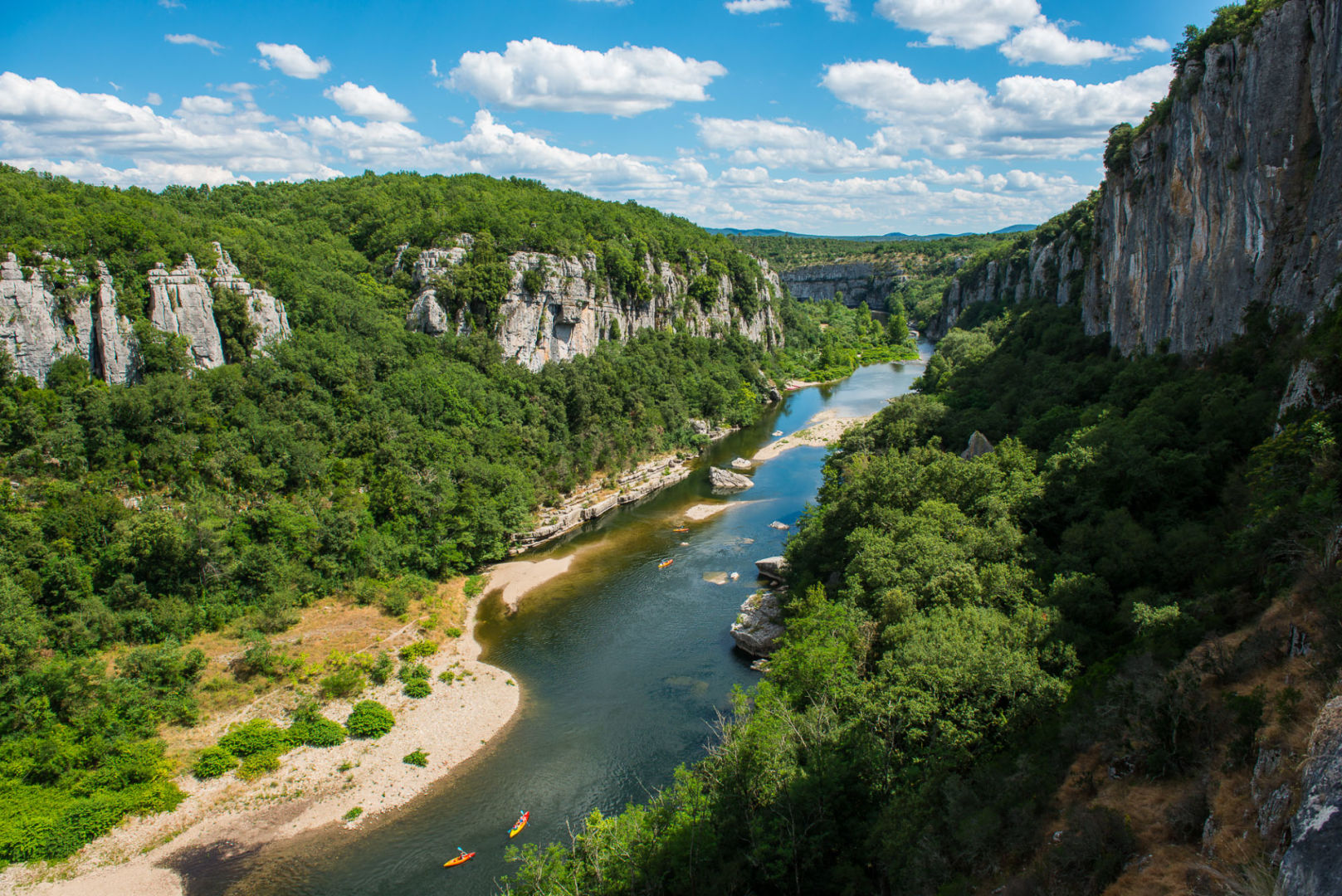Le Chassezac – Berrias-et-Casteljau, le 5 juillet 2018.