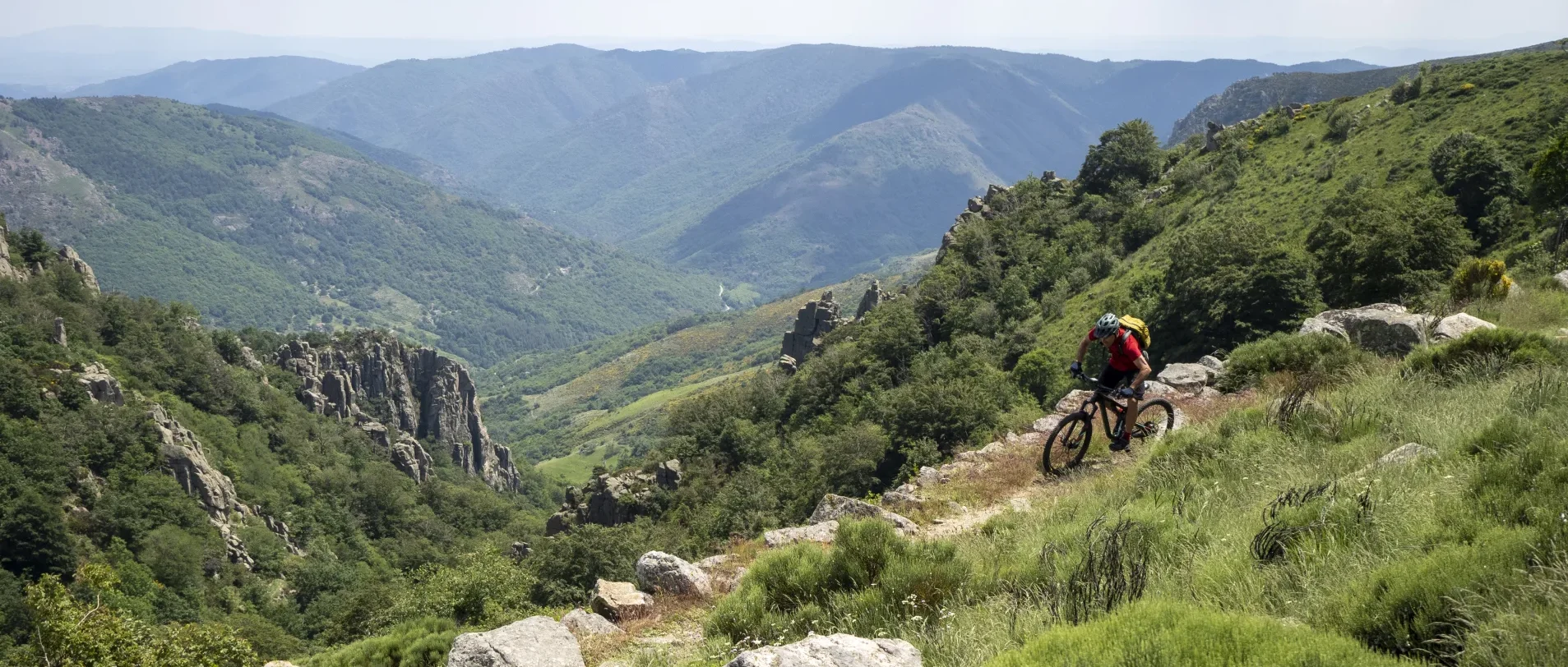 VTT Ardeche depuis Arleblanc les cevennes