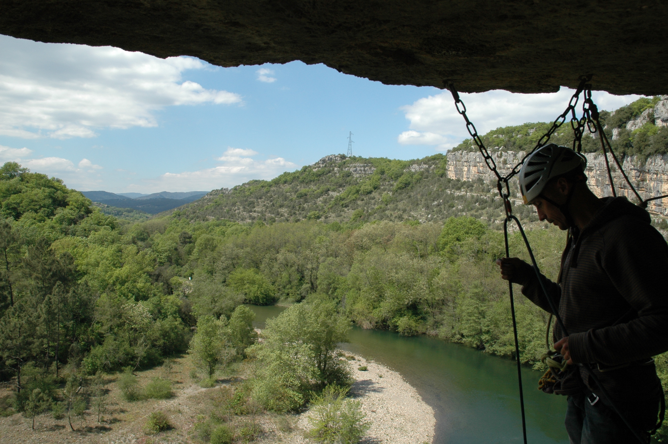 Via Corda vue Chassezac