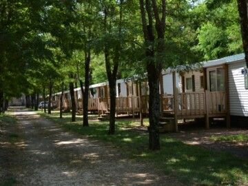 Camping Domaine Arleblanc Ardeche : Mobilheim 3 Zimmern