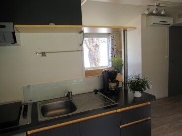 Arleblanc:Mobilheim « Gehobener Komfort » 3 Zimmern