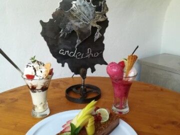 Gletscher restaurant Domaine Arleblanc