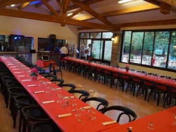 restaurant arleblanc : Restaurantraum für Gruppen