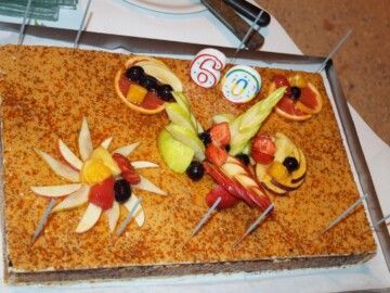 restaurant Arleblanc : Geburtstagskuchen 