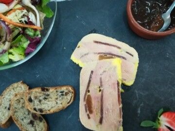 restaurant arleblanc : foie gras