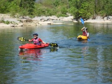 Camping Arleblanc : Die ideale Strecke um mit das Kanu
