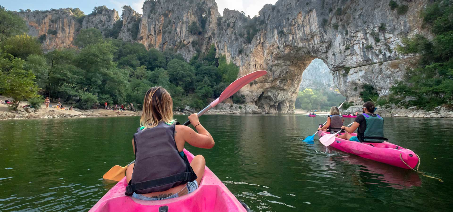 canoé en ardèche