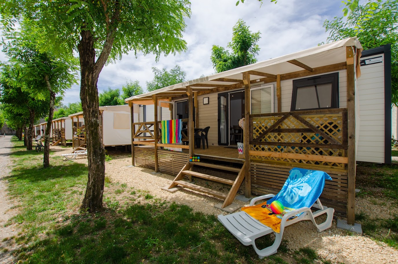 Camping Arleblanc - Mobil-home Confort 2 chambres