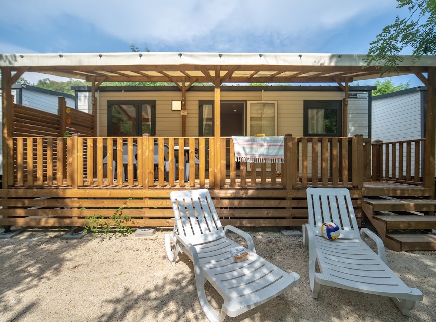Camping Arleblanc - Mobil-home Élégance 3 chambres