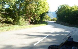 Motorbike ride in Ardèche