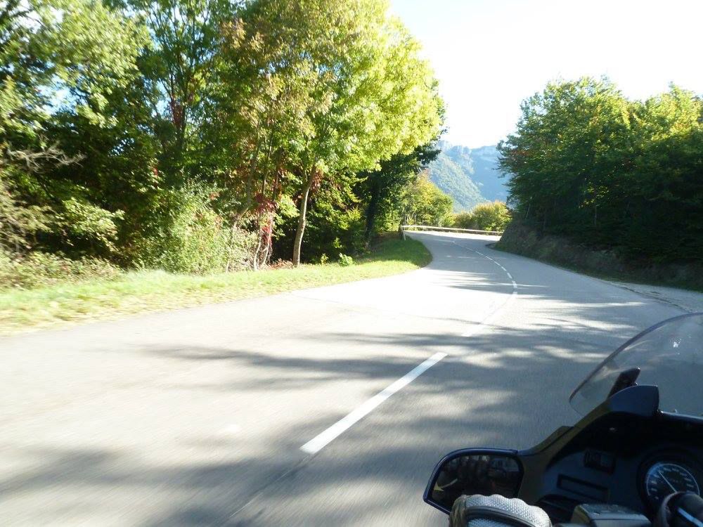 Motorbike ride in Ardèche